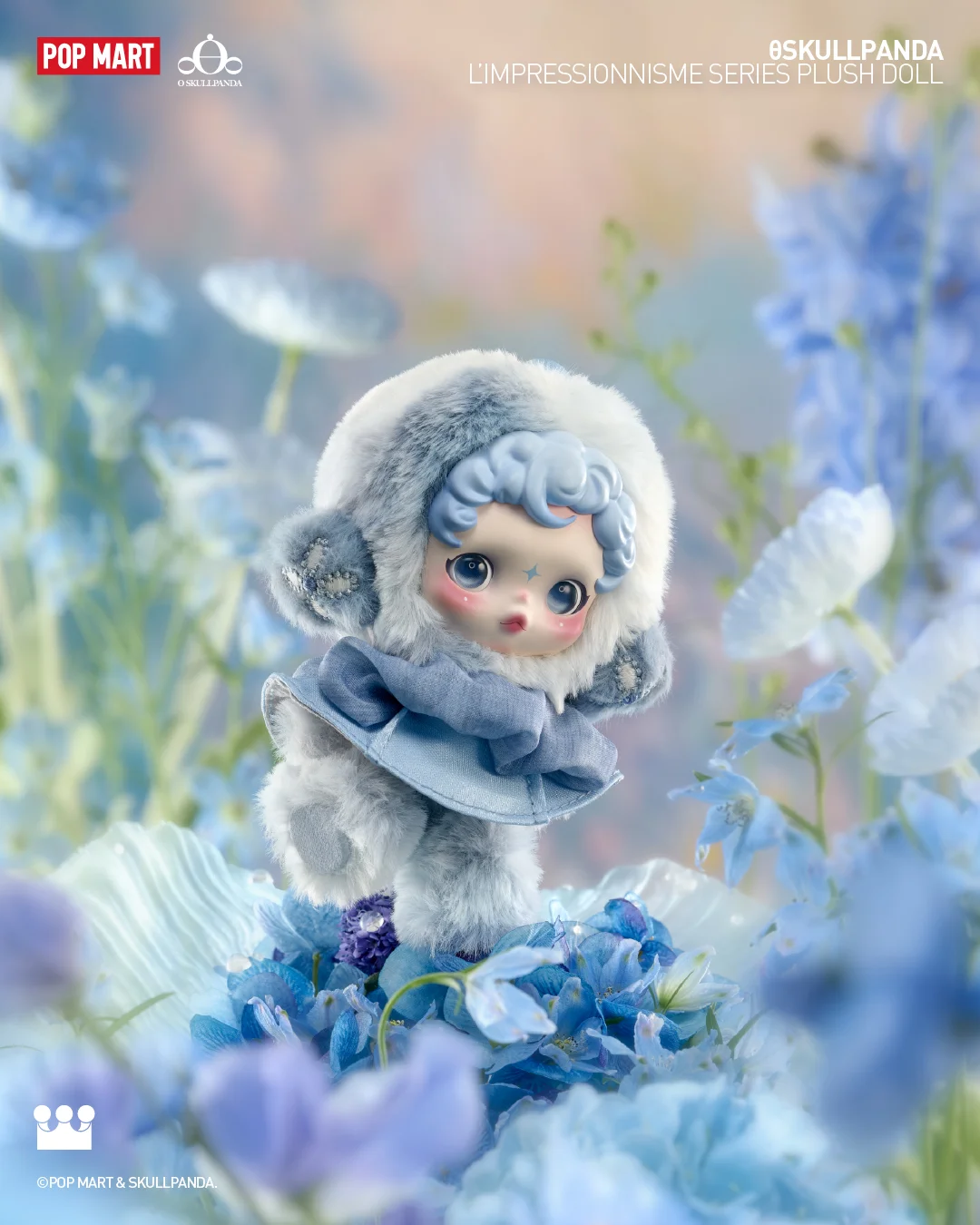 SKULLPANDA L'impressionnisme Series - Windflower
